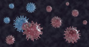 Virus,And,Mutations,Process,3d,Illustartion.,New,Virus,Mutation,Of